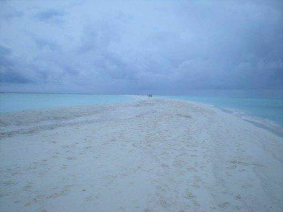 Landzunge Kuramathi Maldives