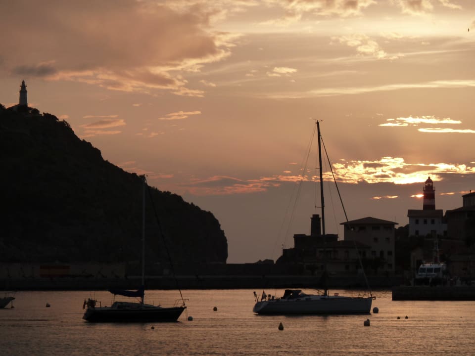 Abendstimmung am Hotel Hotel Marina & Wellness SPA