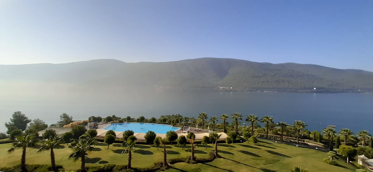 Ausblick La Blanche Island Bodrum