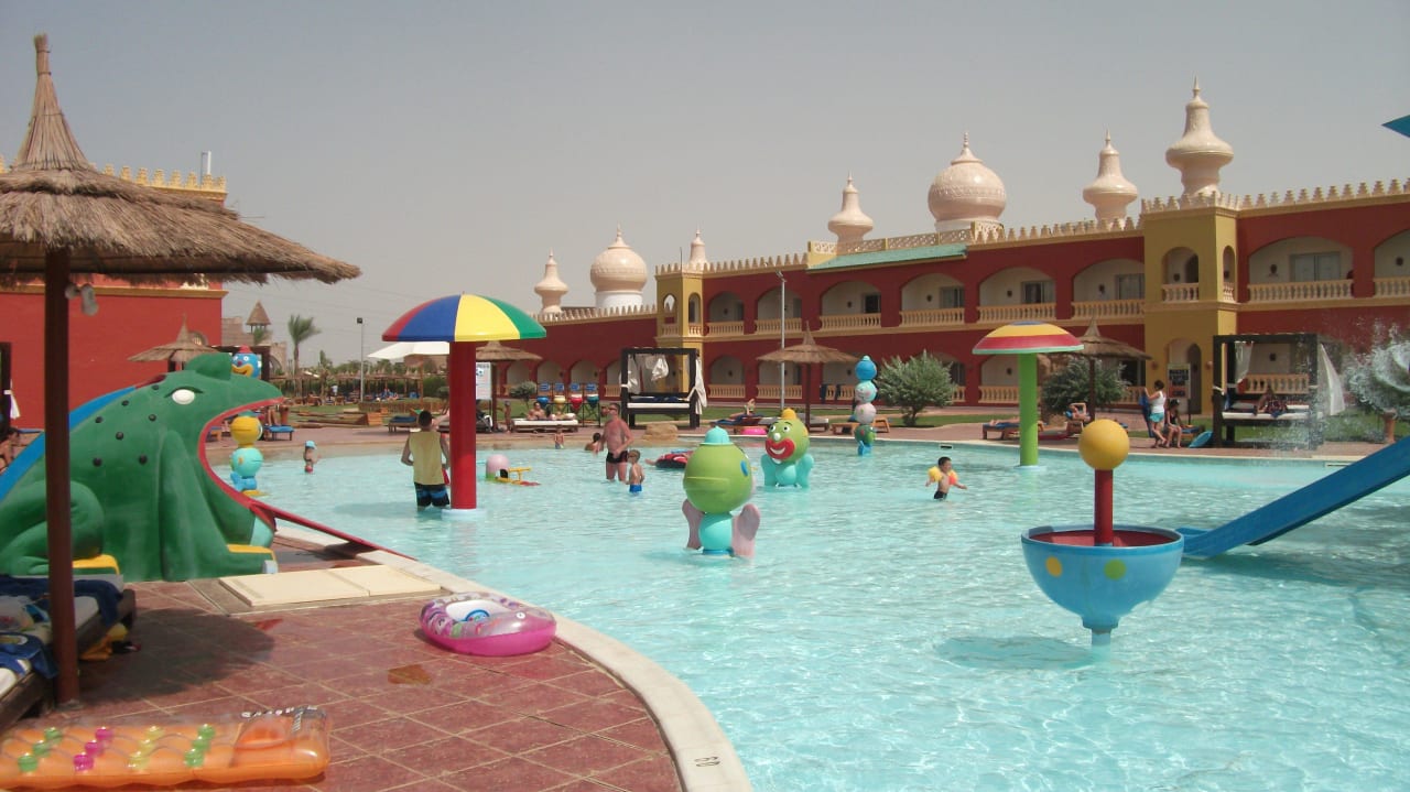Kinderpool Pickalbatros Alf Leila Wa Leila Resort - Neverland Hurghada