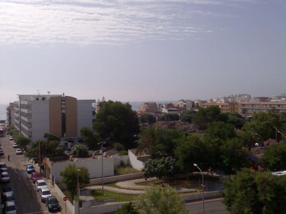 Aussicht aus unserem Zimmer Hotel Mariant Park