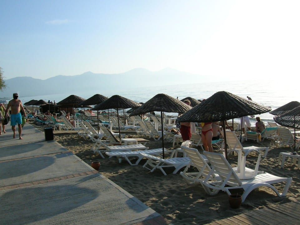 Strand recht schmal Hotel Ephesia