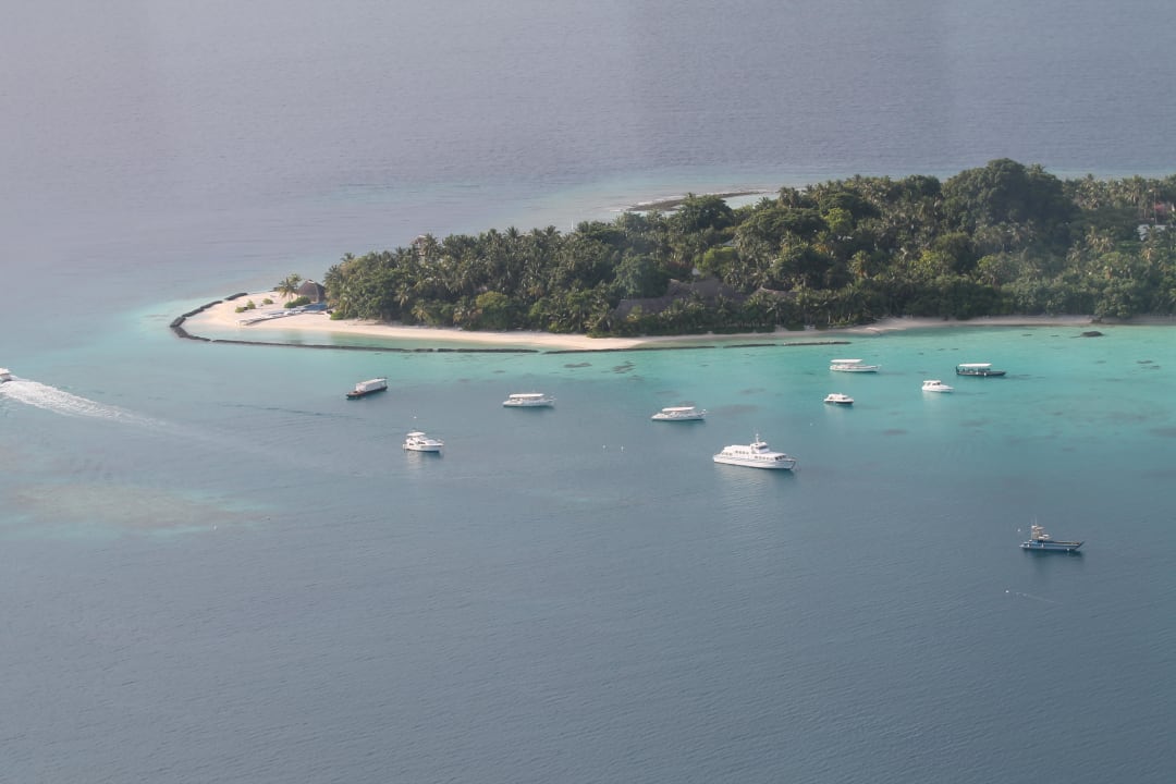 Kuramathi vom Wasserflugzeug Kuramathi Maldives