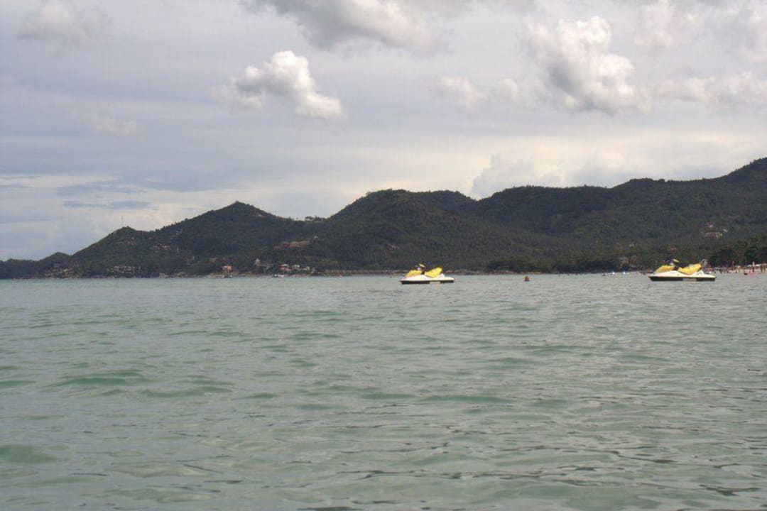 Strand südlich vom Hotel Buri Rasa Village Samui Adults Only Resort