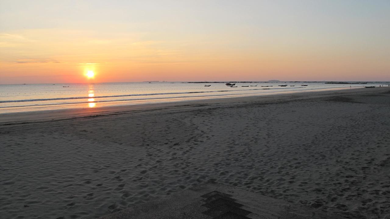 Sonnenuntergang Hotel Aureum Palace Resort