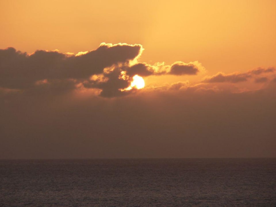 Sonnenuntergang vom Zimmer aus La Palma Princess