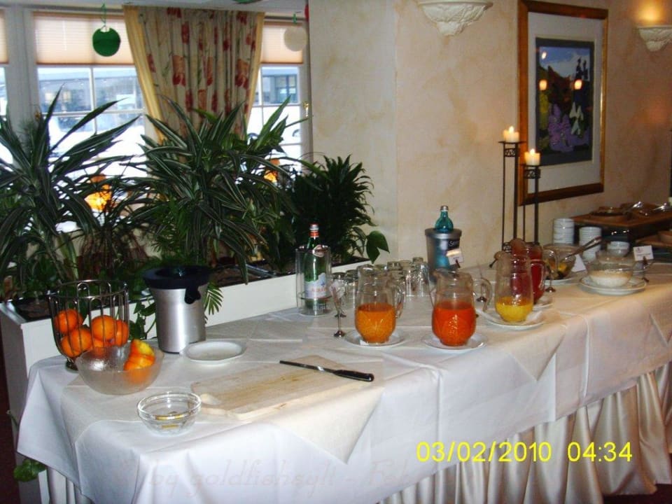 Frühstücksbuffet -Säfte Boutiquehotel Myn Utspann