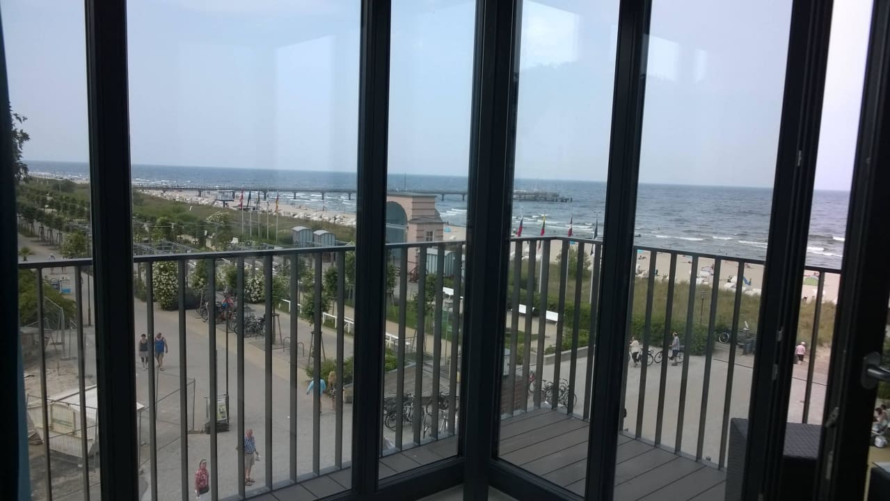 Eckzimmer - super Meerblick  SEETELHOTEL Kaiserstrand Beachhotel