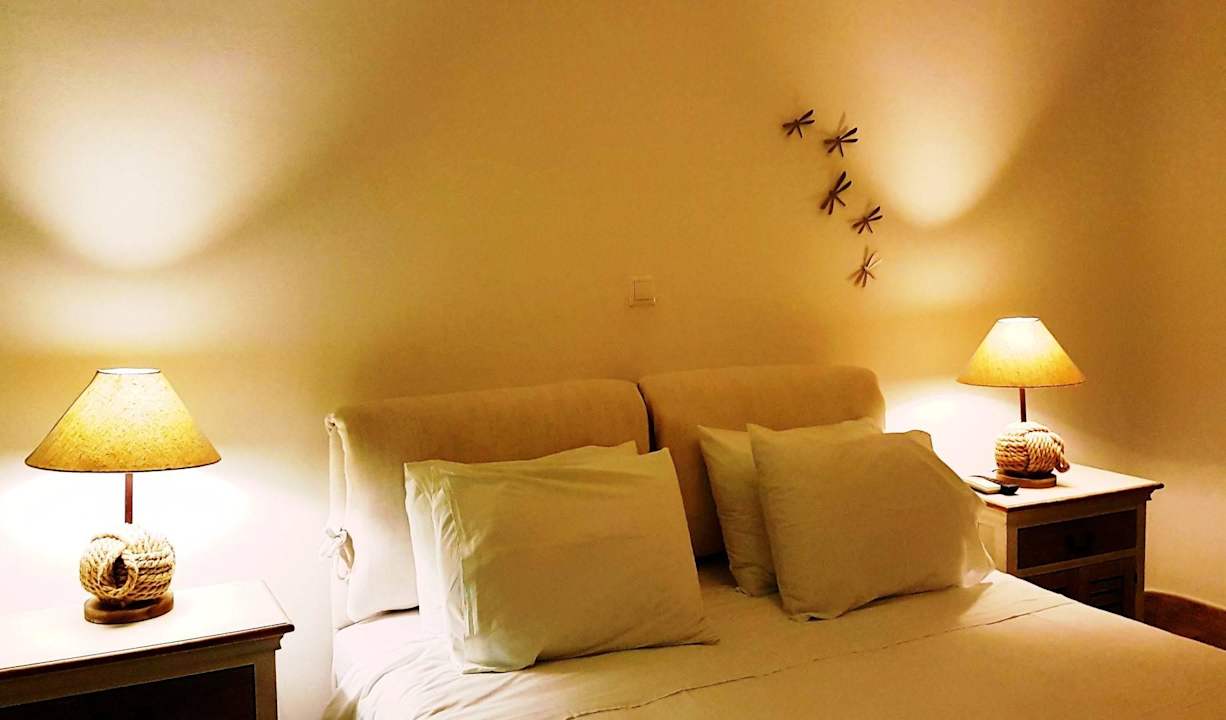 Wunderschönes Schlafzimmer Paros Butterfly Villas