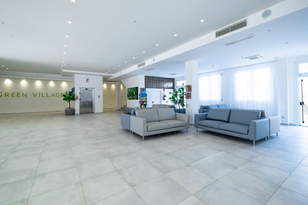 Lobby Color Green Village Cesenatico