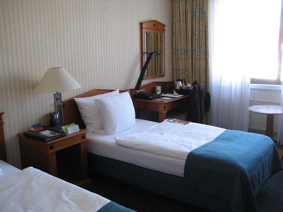 Nochmal das bequeme Bett Hilton Berlin