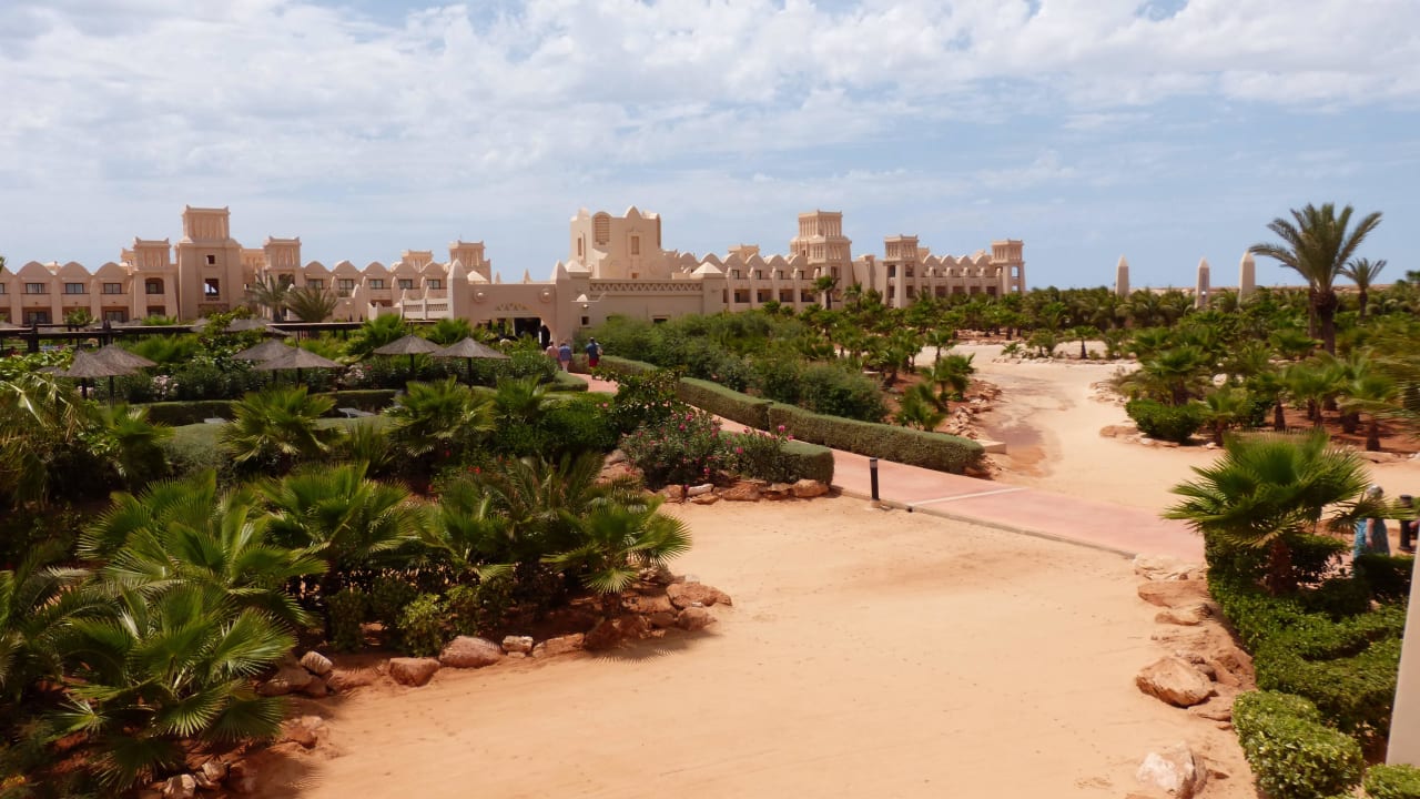Blick vom Balkon Hotel Riu Touareg