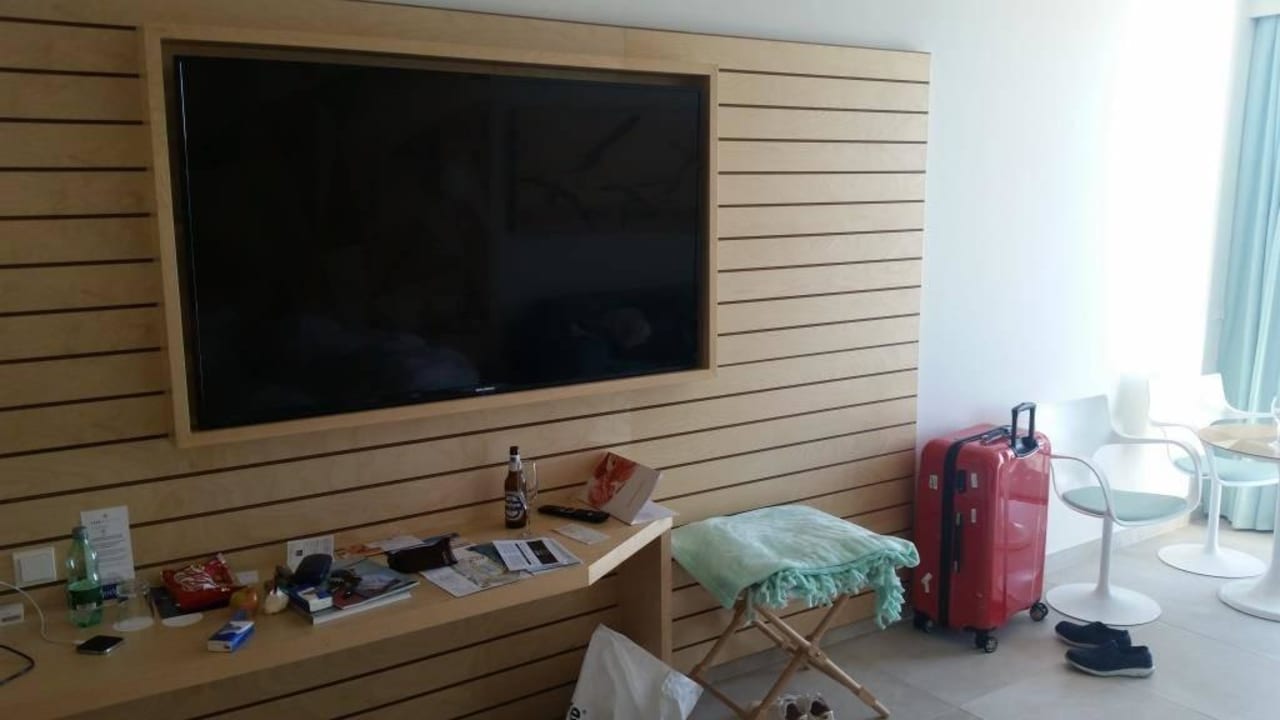 TV vom Bett aus betrachtet Iberostar Selection Playa de Palma