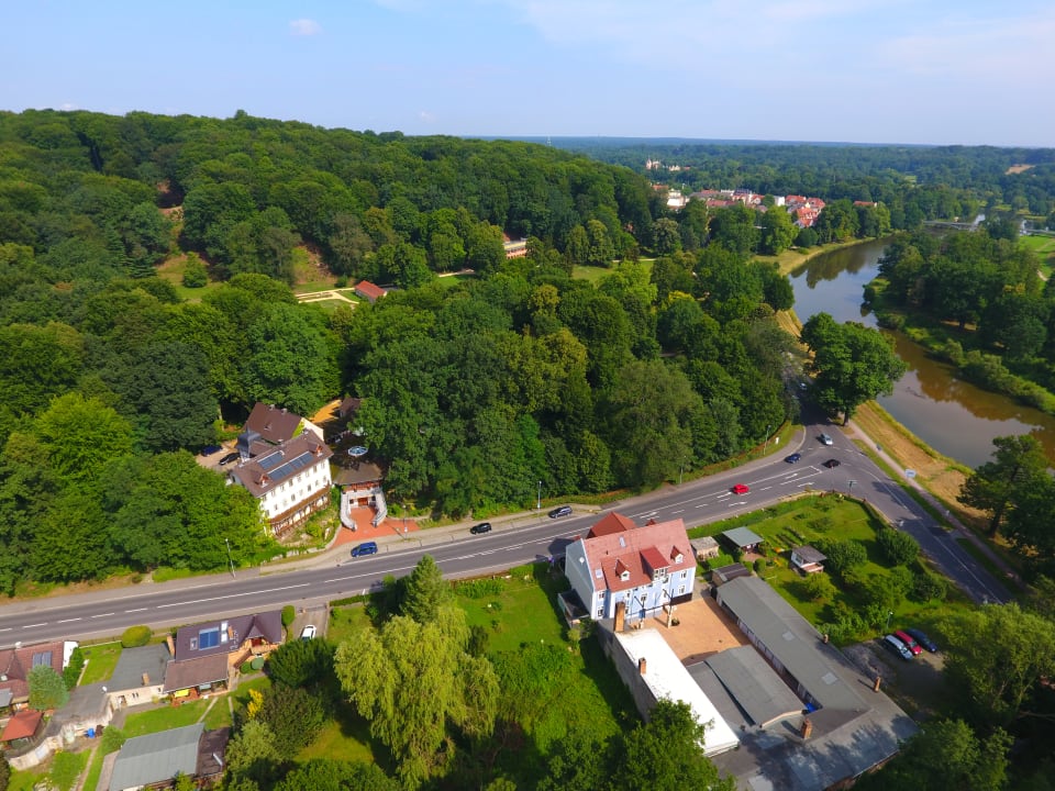 Außenansicht Turmvilla Bad Muskau