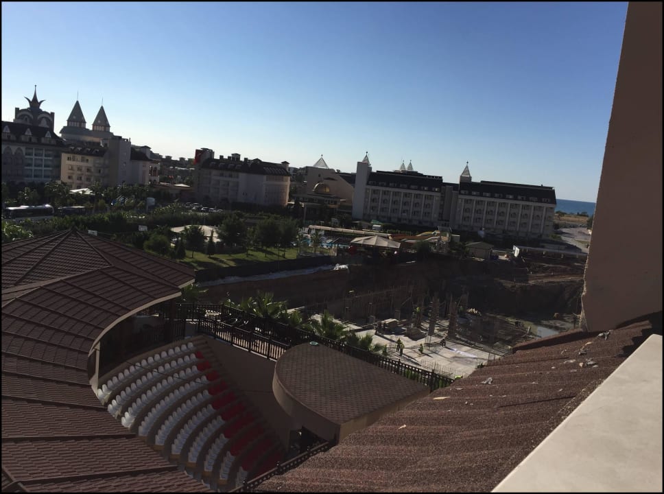 Ausblick auf Baustelle - keine Lärmbelästigung Well Palace Side