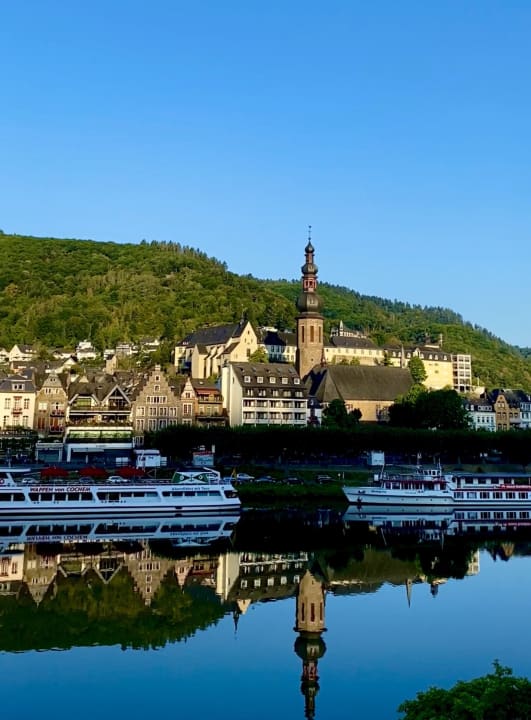 Ausblick Moselstern Hotel Brixiade & Triton