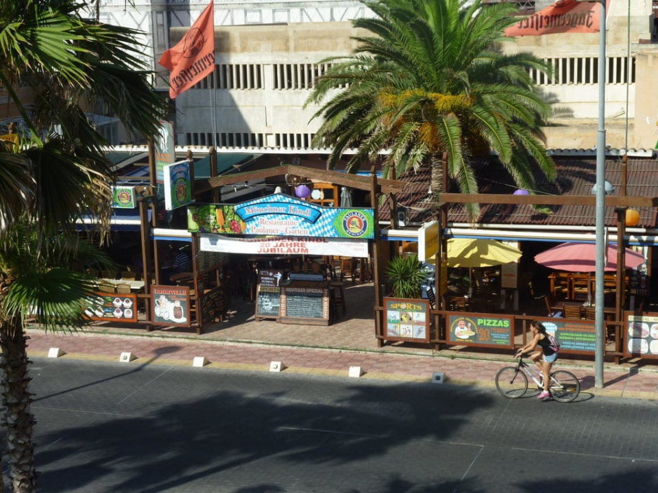Ausblick vom Balkon Hotel Playa Golf