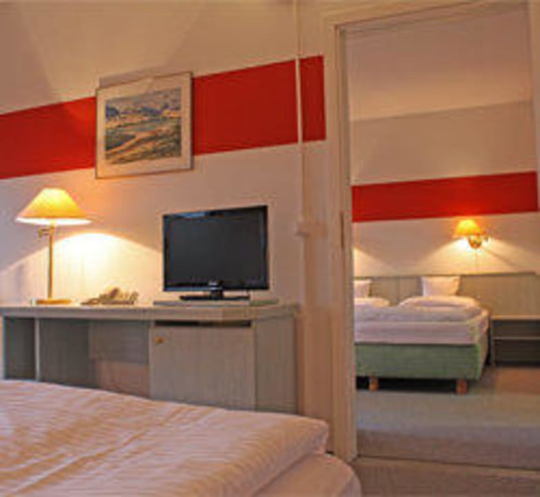 Doppelzimmer mit Verbindungstür Lindenhotel Stralsund