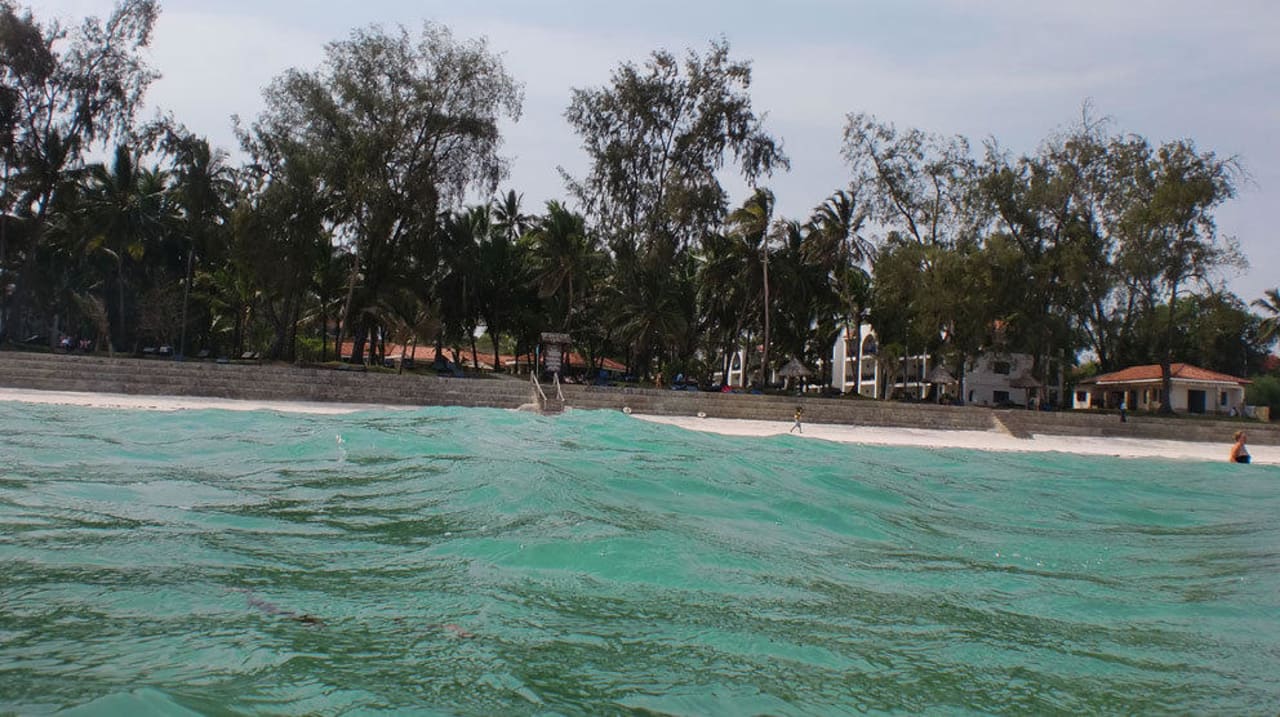 Vom Meer aus Diani Sea Resort