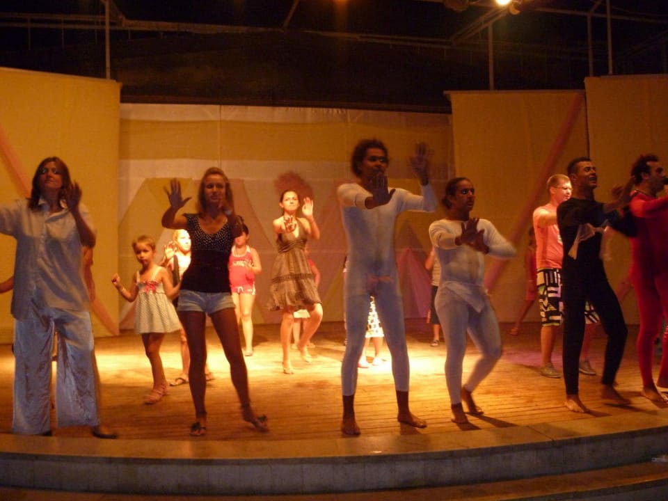 Clubtanz abends Pickalbatros Aqua Park Resort - Hurghada