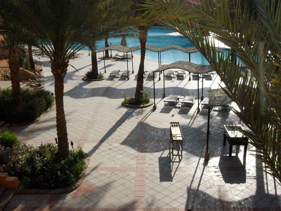 Ausblick zum Pool Jaz Makadi Oasis Resort