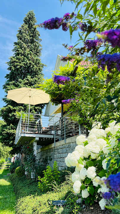 Gartenanlage Ferienhaus Eulenhorst