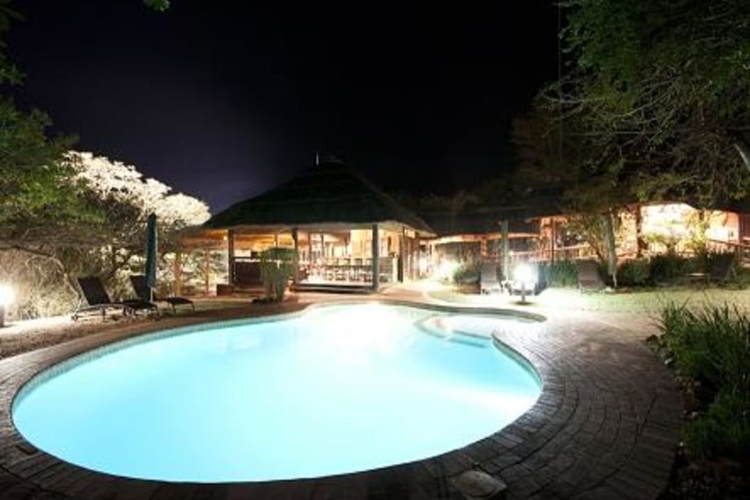 Tree Lodge Pool and Bar area Ubizane Zululand Safari Lodge