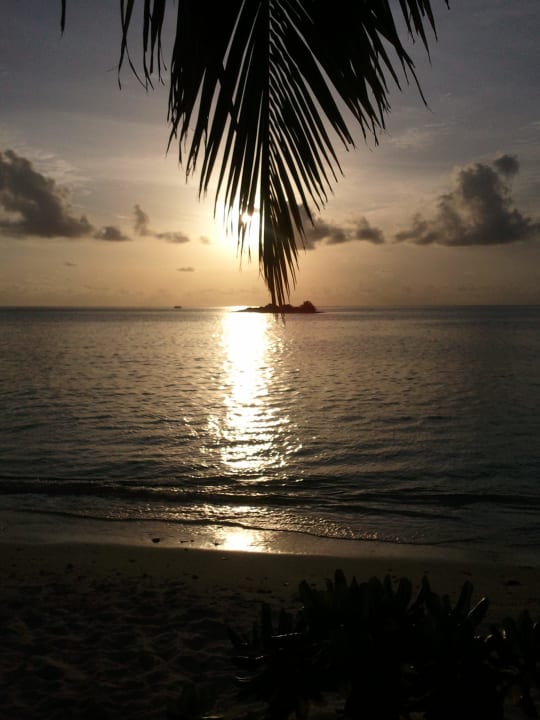 Aussicht vor unserm Bungalow Adaaran Select Hudhuran Fushi - Premium All Inclusive