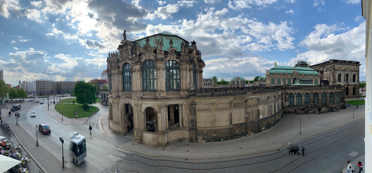 Ausblick Hotel Taschenbergpalais Kempinski Dresden