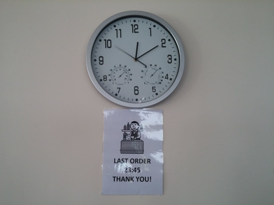 Info przy barze Ialyssos Bay