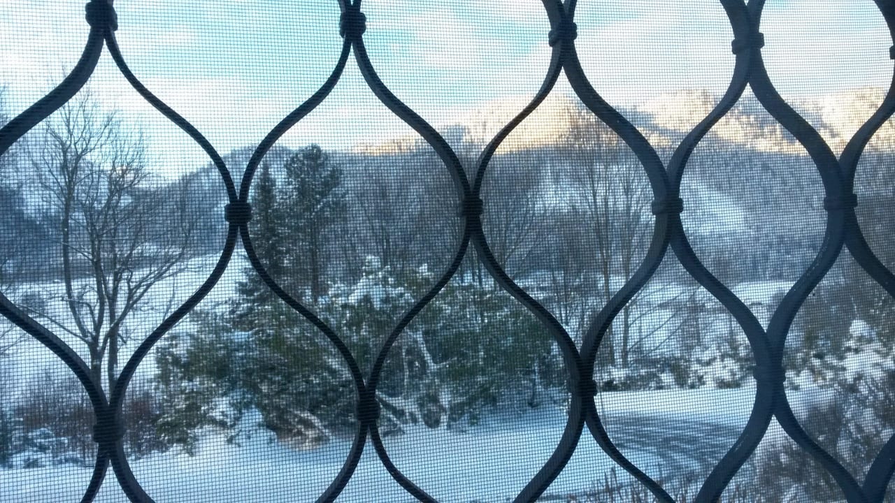 Blick aus dem Wohnzimmerfenster Ferienwohnung M + M Leitner