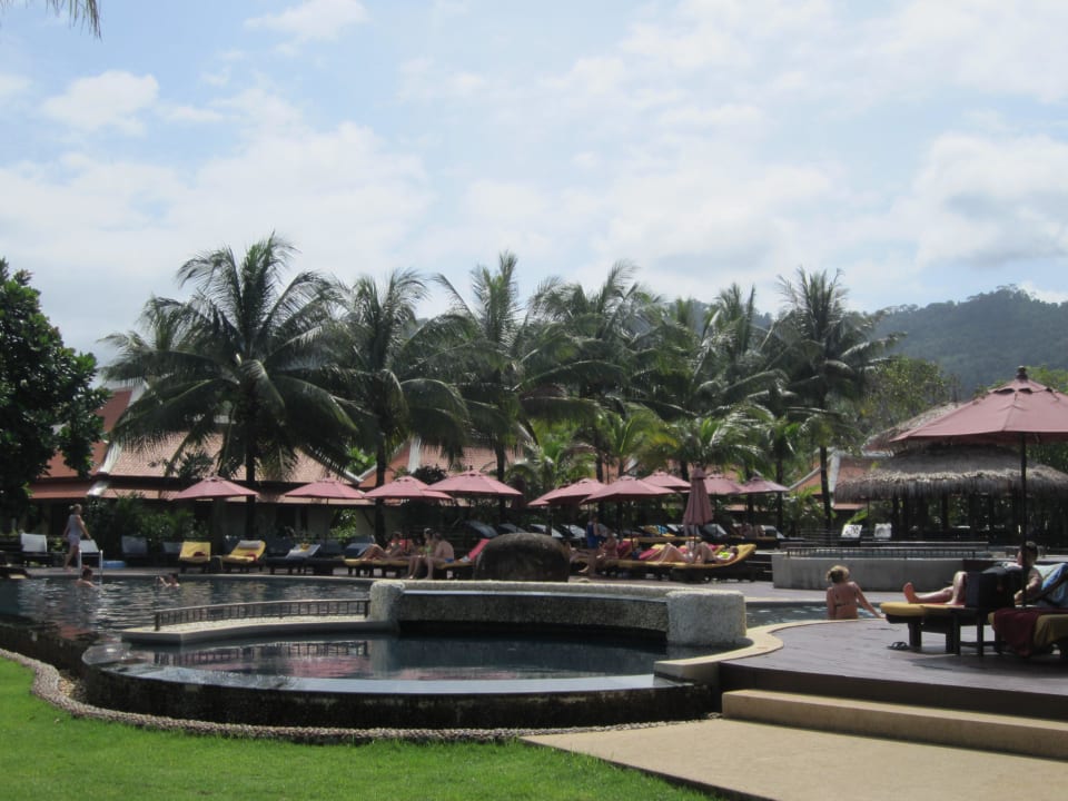 Poolanlage Blick vom Meer Khaolak Laguna Resort