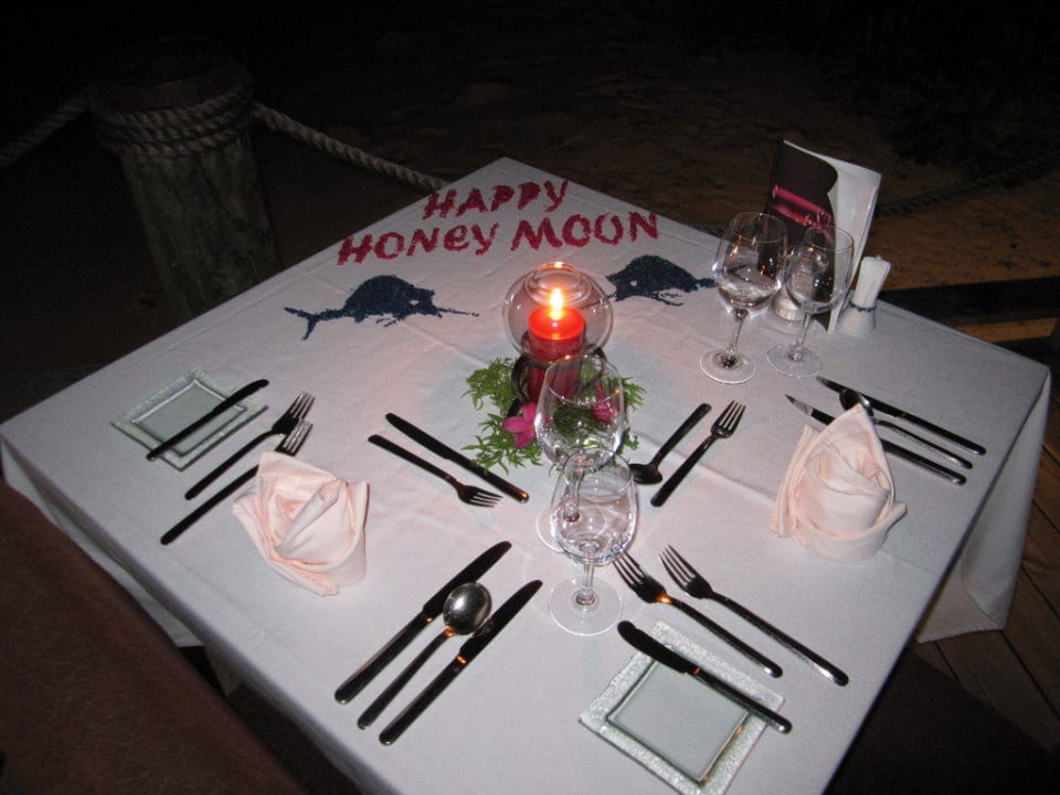 Candlelight Dinner Kuramathi Maldives