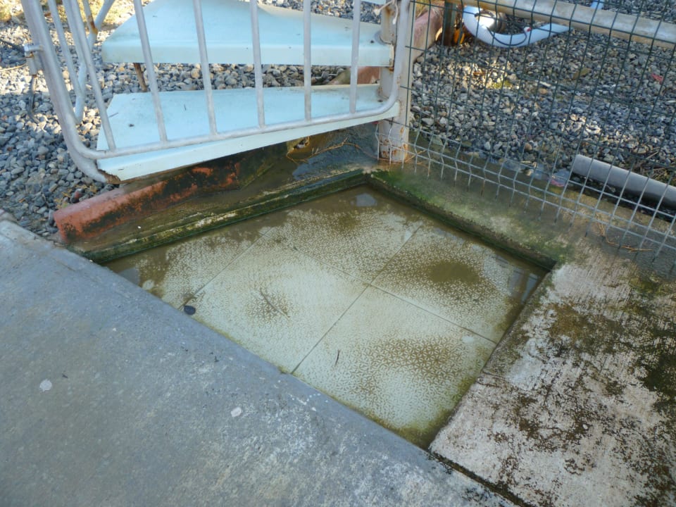 Aufgang zu den Rutschen Ephesia Holiday Beach Club