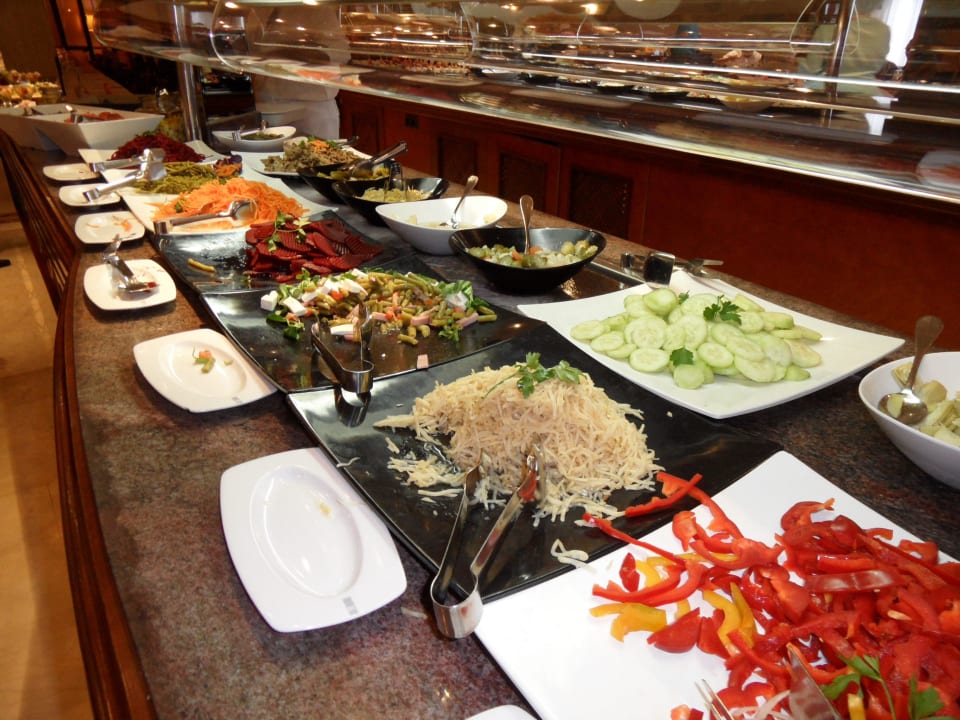 Ein Teil des Gemüseangebots Hipotels Flamenco