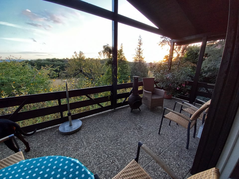 Ausblick Blankenburg Bungalow B