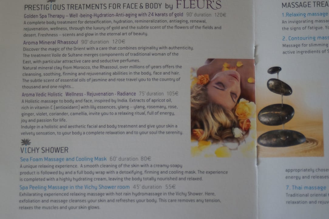 Spa-Preise TUI BLUE Oceanis Beach and Spa Resort