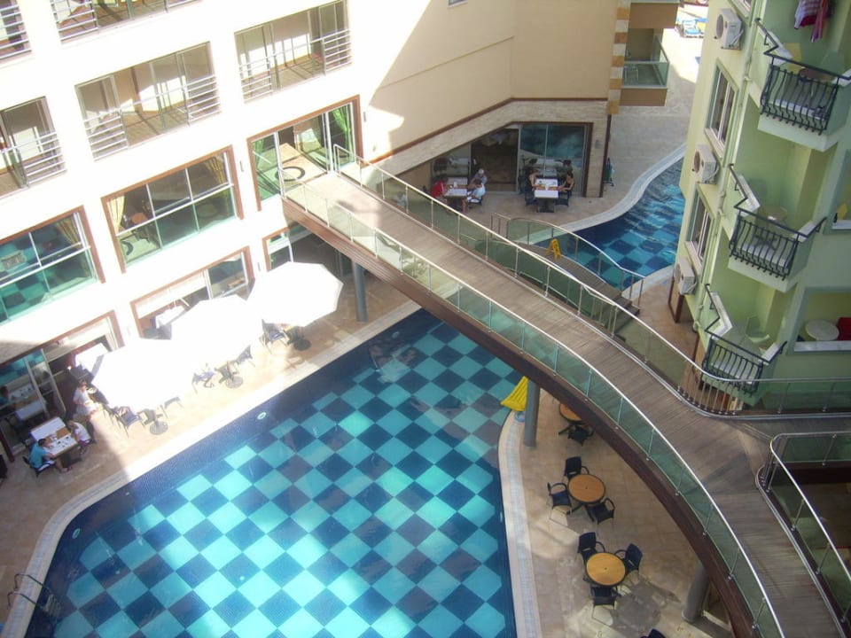 Blick vom unserem Zimmer Tac Premier Hotel & Spa