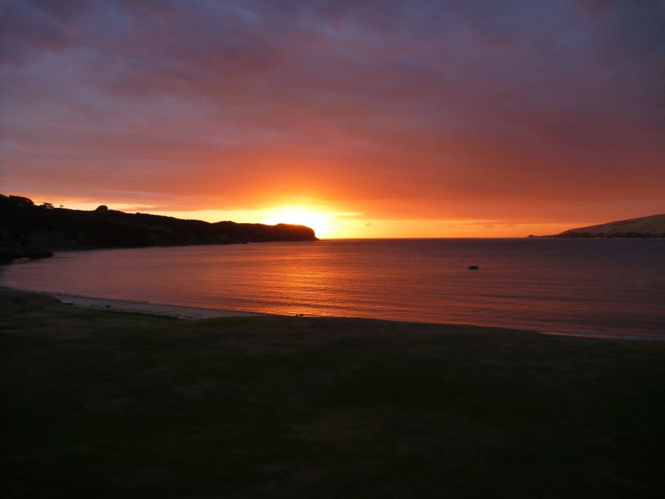Sonnenuntergang (Blick vom Balkon) Hotel Copthorne Resort Hokianga