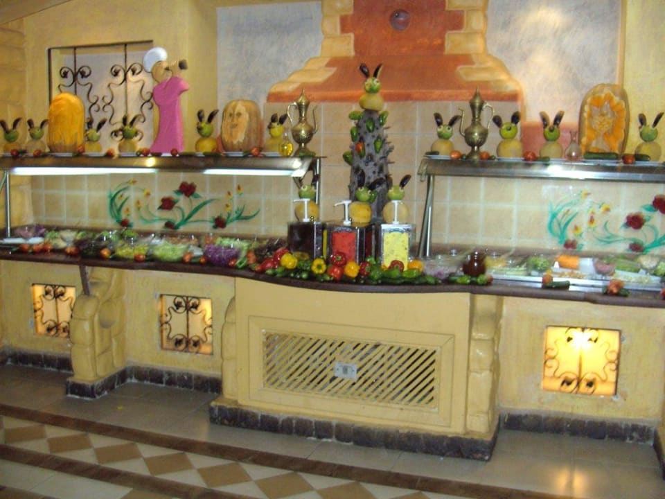 Salatbüffet Pickalbatros Alf Leila Wa Leila Resort - Neverland Hurghada