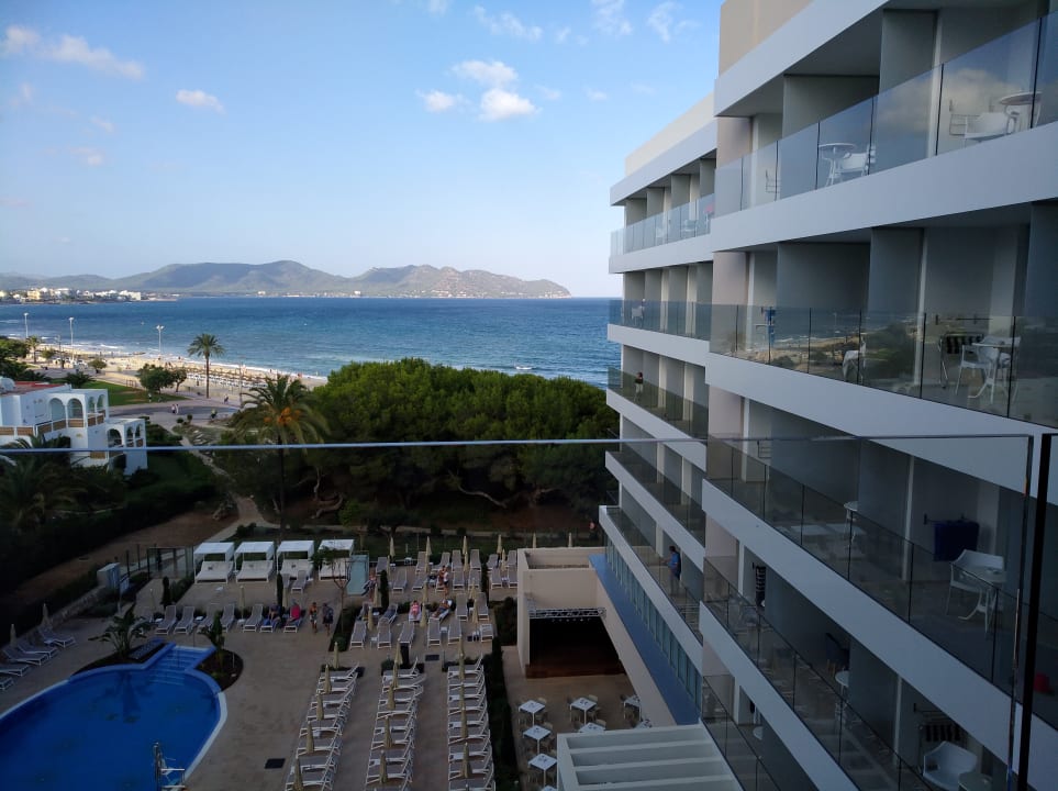 Ausblick Hipotels Bahía Cala Millor