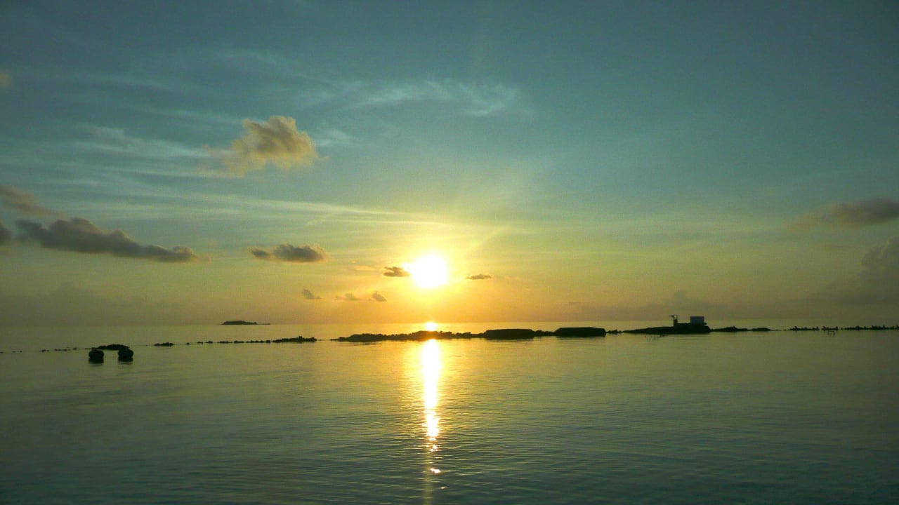 Sonnenaufgang Summer Island Maldives