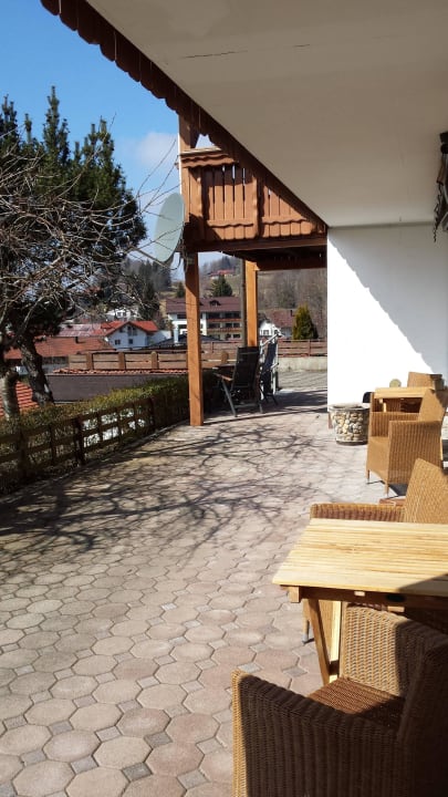 Terrasse Landhaus Meine Auszeit