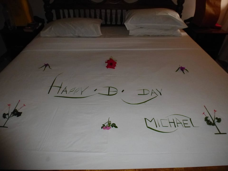 Bett zum Geburtstag Hotel Bentota Village