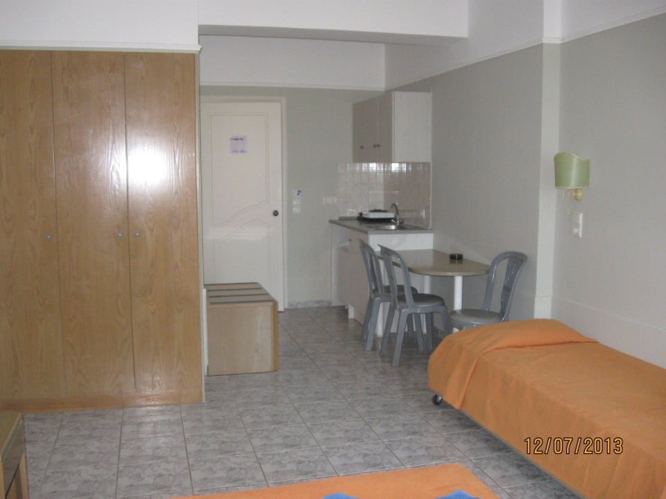 Innenausstattung  des Zimmers 282 - Studio Vantaris Luxury Beach Resort