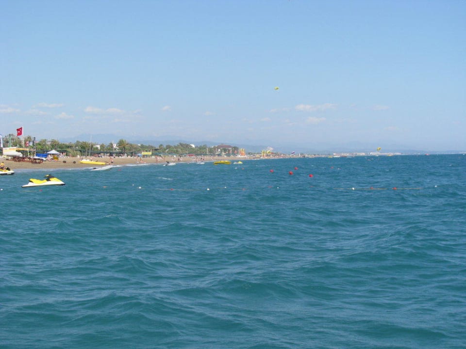 Vom Steg aus Richtung Club Aldiana Blue Waters Club
