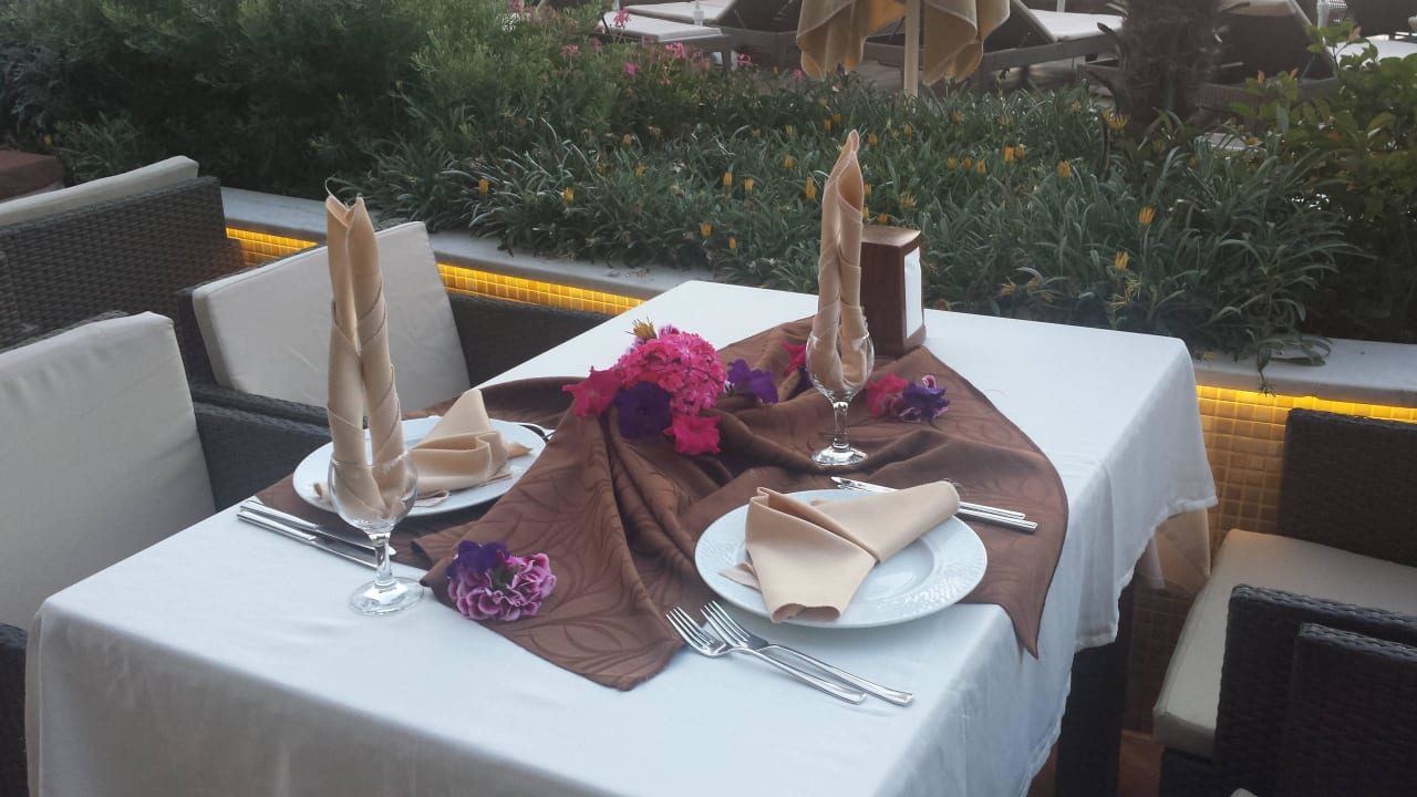 Onze verzorging van de tafel Michell Hotel & Spa