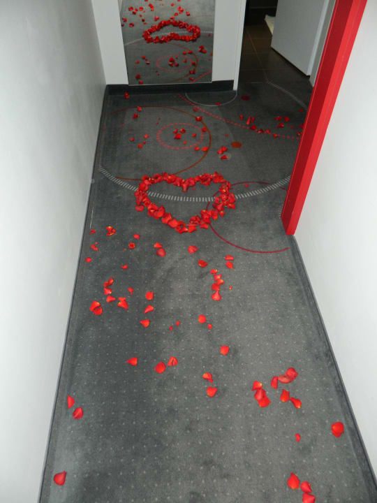 Blumige Untermalung DORMERO Hotel Hannover