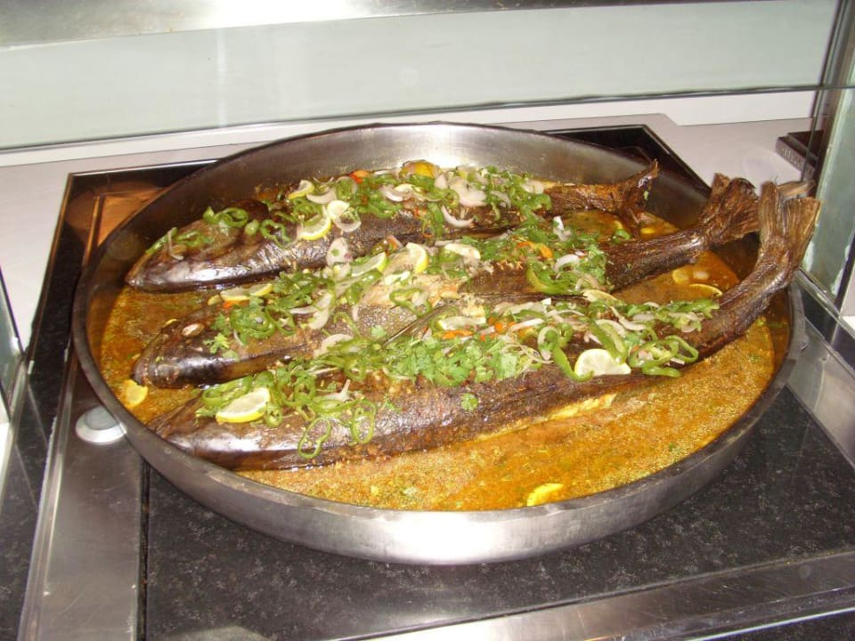 Natürlich gab es auch frischen Fisch Radisson Blu Palace Resort & Thalasso Djerba
