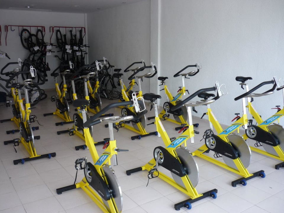 Indoorcycling blau punta reina